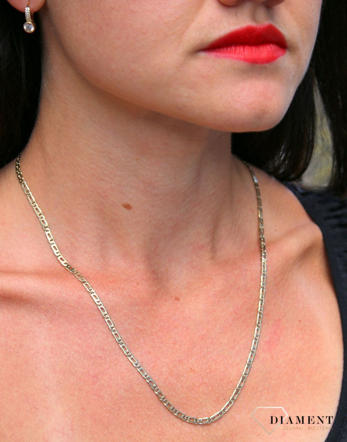 Złoty łańcuszek 585 o szerokości 3,5 mm DIA-LAN-3670-585 3,5mm (1).jpg